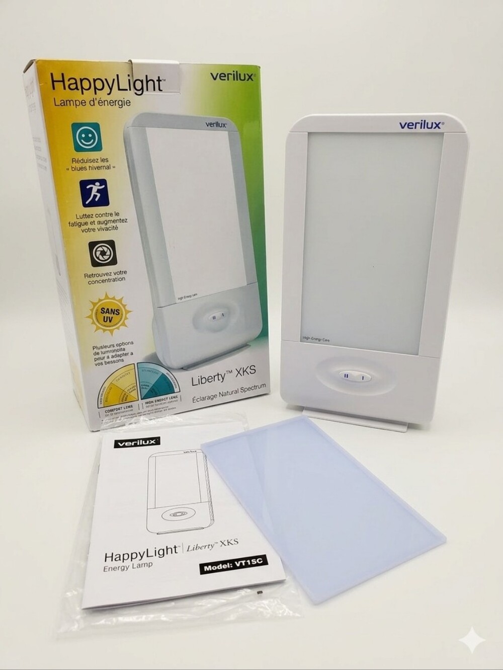Verilux HappyLight Liberty XKS Energy Lamp - White